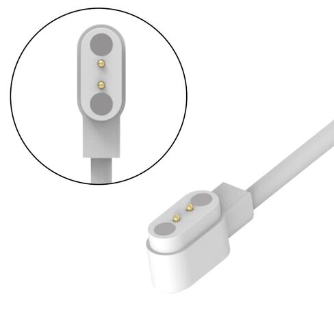 Intended for SOLAWAVE 4-in-1 Red Light Therapy Wand Charging Cable [One Fit] Magnetic Replacement Charging Cord for SOLAWAVE Facial Wand Charger Accessories (White&Black) in Kuwait
