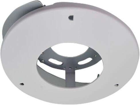 ACTi PMAX-1031 Flush Mount, White for use with Z83 and Z84 Outdoor Zoom Dome Cameras, Made of Sheet Metal/Plastic (ABS) in Kuwait