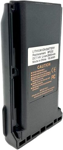 5 Pack BP-232 BP-232H BP-232N Li-Ion Battery 2600mAh Replacement for Portable Radio IC-F4163 IC-F3230 IC-F4230 A14 A14S IC-F14 IC-F16 IC-F24 IC-F26 IC-F33 IC-F43 IC-F3010 IC-F4010 IC-F3011 in Kuwait