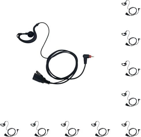 G Shape earpiece for Motorola SL Series Two Way Radio,10 PCS in Kuwait