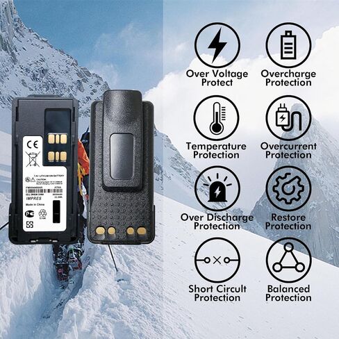 3000mAh PMNN4409 PMNN4409AR PMNN4544A IMPRES 7.4V Li-ion Battery in Kuwait