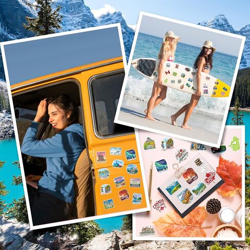 200 PCS Canada Travel Souvenir Stickers in Kuwait