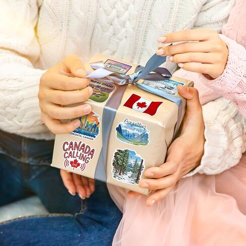 200 PCS Canada Travel Souvenir Stickers in Kuwait