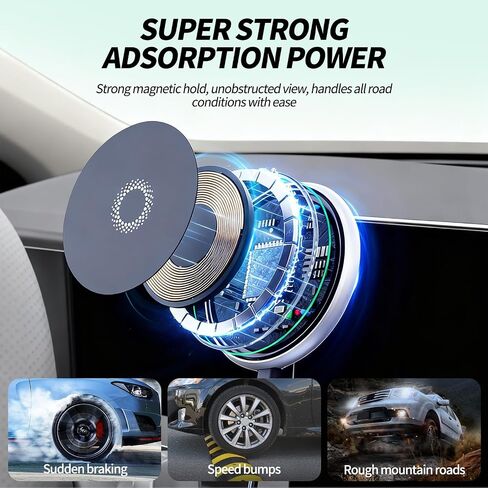 for MagSafe Phone Mount for Jeep Wrangler JL JK 2024 2025 2026 in Kuwait