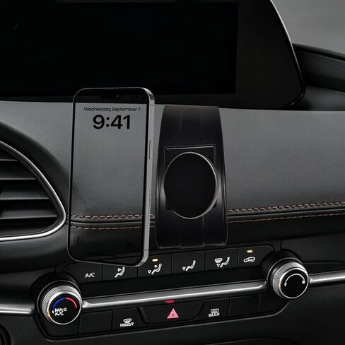 for Mazda3 Phone Mount 2019-2026 Magnetic 360° Rotation Holder in Kuwait