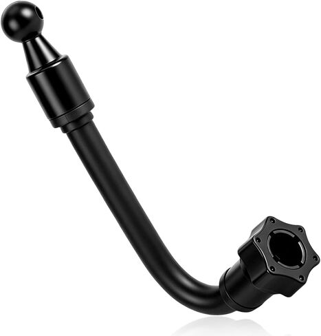 Penitue 17mm/0.67in Ball Mount Extension Adapter, 20.5cm/8.1in Flexible 360° Rotating Socket Adapter Universal Ball Joint Extension Arm for Car Phone Mount Vent Clip Dashboard Holder in Kuwait