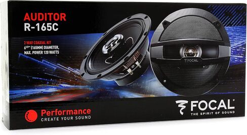Focal R-165C 6.5" 120W RMS 2-Way Auditor Series Coaxial Speakers in Kuwait