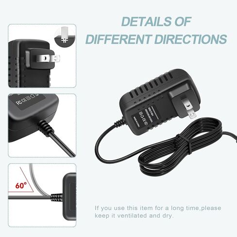 AC Wall Adapter Charger for NuVision TM1318 13.3"" Quad-Core HD Tablet PSU in Kuwait