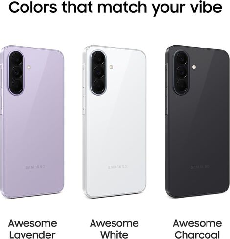 Samsung Galaxy A37 5G (2026), Unlocked Android Smartphone, 128GB, AMOLED Display, Triple Camera, IP68, Slim Phone, 5000mAh Battery, US Version, US 1 Yr Warranty, Awesome Charcoal in Saudi Arabia