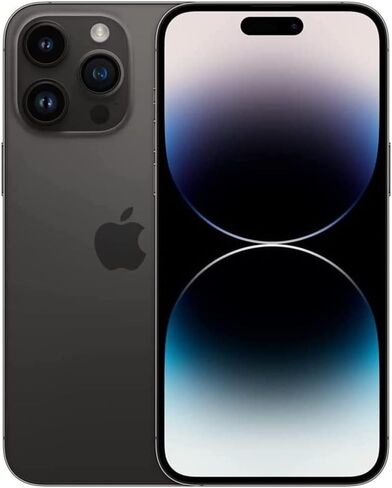 Apple iPhone 14 Pro Max, 128GB, Space Black - Unlocked (Renewed) in Kuwait