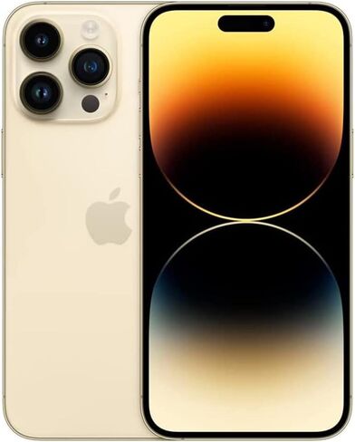 Apple iPhone 14 Pro Max, 128GB, Space Black - Unlocked (Renewed) in Kuwait