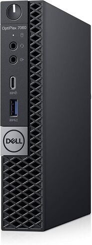 Dell OptiPlex 7060 Mini Desktop Computer PC, Intel Core i7-8700, 32GB RAM, 1TB SSD, Wi-Fi, Bluetooth, Keyboard & Mouse, Windows 11 Pro, Business & Home Office (Renewed) in Kuwait