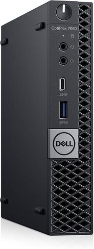 Dell OptiPlex 7060 Mini Desktop Computer PC, Intel Core i7-8700, 32GB RAM, 1TB SSD, Wi-Fi, Bluetooth, Keyboard & Mouse, Windows 11 Pro, Business & Home Office (Renewed) in Kuwait