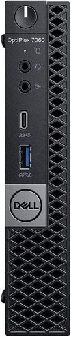 Dell OptiPlex 7060 Mini Desktop Computer PC, Intel Core i7-8700, 32GB RAM, 1TB SSD, Wi-Fi, Bluetooth, Keyboard & Mouse, Windows 11 Pro, Business & Home Office (Renewed) in Kuwait