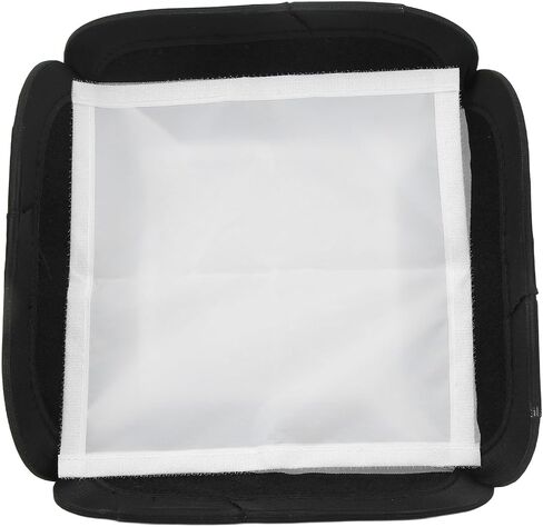 Schimer Photography Softbox Lightweight Diffuser for Softer Light and Even Exposure 9.1x9.1 Inch PVC Flexibility for 430EX 580EX 600EX in Kuwait