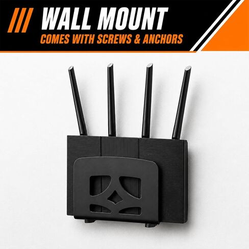 Adjustable Small Device Wall Mount or VESA Mount Holder, Metal Box Bracket in Kuwait