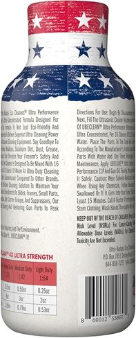 UBECLEAN Ultra Performance Ultrasonic Gun Cleaner 4X Ultra Concentrated-4 oz in Kuwait