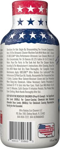 UBECLEAN Ultra Performance Ultrasonic Gun Cleaner 4X Ultra Concentrated-4 oz in Kuwait