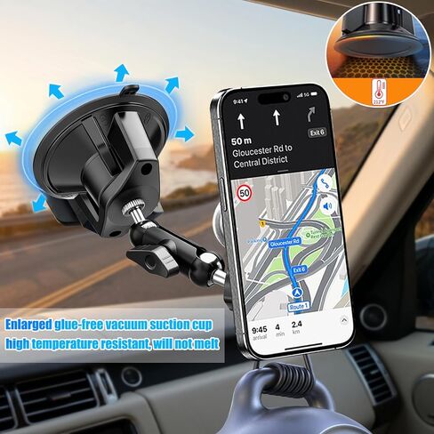 Car Phone Holder for Pop Socket, Suction Cup Car Phone Mount for PopSocket in Kuwait
