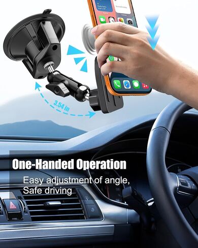Car Phone Holder for Pop Socket, Suction Cup Car Phone Mount for PopSocket in Kuwait