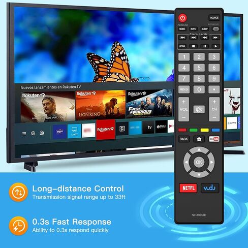 NH409UD Replacement for Magnavox TV Remote Control -No Programming Required in Kuwait
