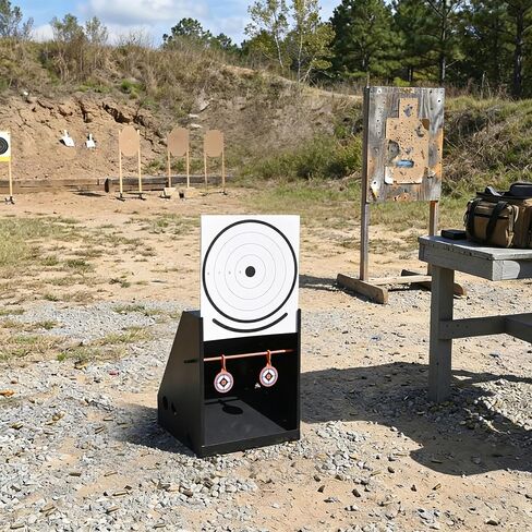 BB Trap Target with 10pcs Paper and 2 Spinner Targets in Kuwait