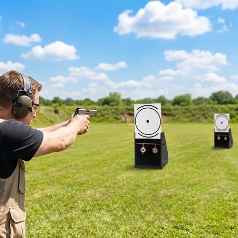 BB Trap Target with 10pcs Paper and 2 Spinner Targets in Kuwait