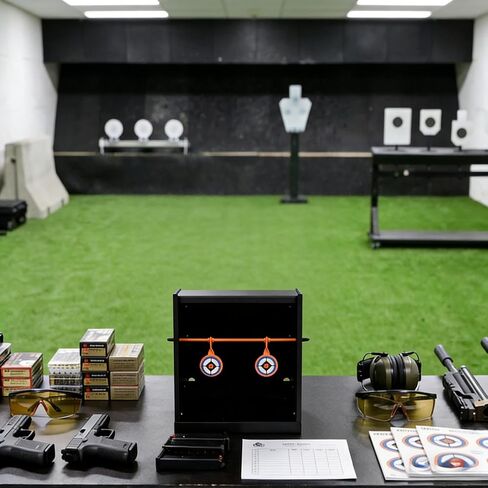 BB Trap Target with 10pcs Paper and 2 Spinner Targets in Kuwait