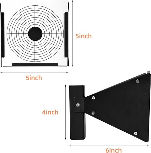 Gun Trap Target with 100pcs Paper, Bullet Catcher Shooting Target Wall-Mounted for Airgun, Airsoft, BB Gun in Kuwait