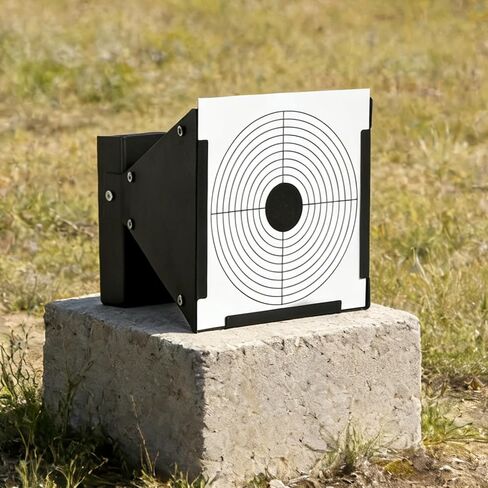 Gun Trap Target with 100pcs Paper, Bullet Catcher Shooting Target Wall-Mounted for Airgun, Airsoft, BB Gun in Kuwait