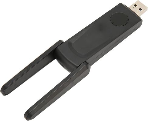 600Mbps Wireless Network Card, Dual Band 2.4G 5G WiFi Adapter USB 3.0 with External Antenna for WindowsXP 7 8 10 Desktop PC in Kuwait