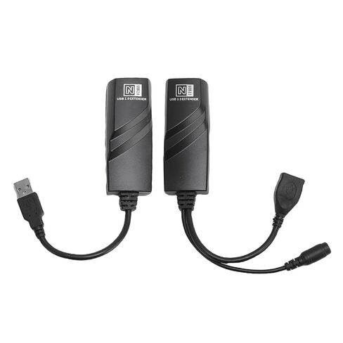 ASHATA 100m USB Extender, Stable Signal USB to Ethernet Adapter Over CAT5 CAT5E CAT6 Network Cable for PC Printer Scanner Keyboard Mouse Camera (1) in Kuwait