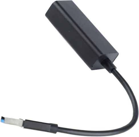 USB C to Ethernet Adapter with Light, USB Type C to RJ45 Gigabit Cable Converter for Tablet Laptop Pro, Aluminum Alloy, Anti Interference in Kuwait
