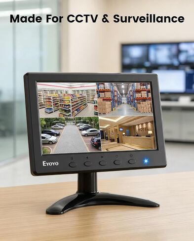 Eyoyo 7-inch HD Mini Monitor & Wired Compact 60% Mechanical Keyboard Combo in Kuwait