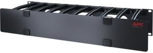 2U Horizontal Cable Manager, 6 Fingers Top and Bottom in Kuwait