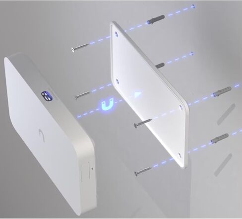 Ubiquiti Sleek Magnetic wall Mount for Cloud Gateway Fiber and, W129265037 (Cloud Gateway Fiber and Gateway Fiber.) in Kuwait