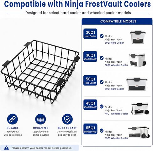 Wire Basket for Ninja FrostVault Cooler in Kuwait