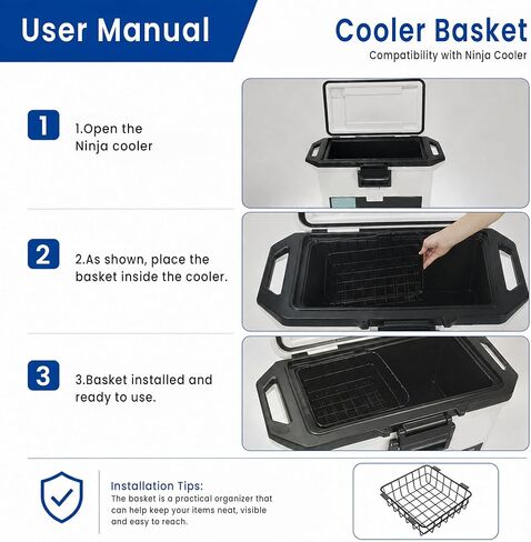 Wire Basket for Ninja FrostVault Cooler in Kuwait