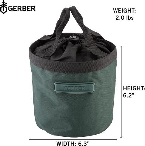 Gerber Gear ComplEAT Coffee Set - Packable Outdoor Camp Kettle & Pour Over Coffee Kit with 2 Qt Stainless Steel Kettle, 24 oz Tritan Carafe & Silicone Pour Over in Kuwait