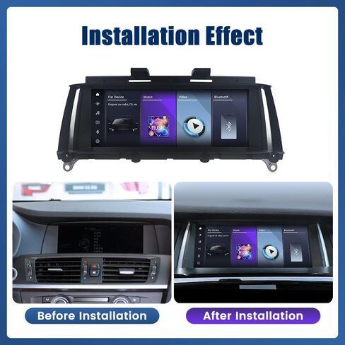for BMW X3/X4 2011-2012 CIC 8.8" Car CarPlay Android Auto Navigation Stereo GPS Radio Display IPS Touchscreen Headunit Tablet Media Player in Kuwait