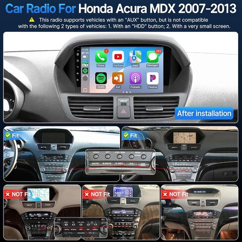 Upgrade Linux Radio Stereo for Honda Acura MDX 2007-2013 Screen in Kuwait