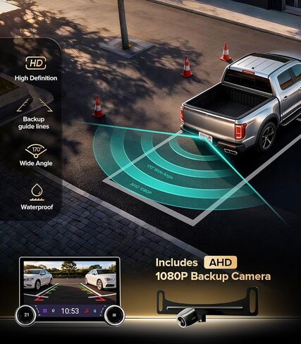 11.5" CarPlay Radio for Jeep Wrangler JK 07-18 & Ram 09-12 in Kuwait