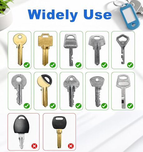 20 Pcs Key Markers Tags, Key Identifier Silicone with Labels in Kuwait