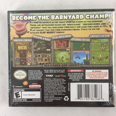 Back At The Barnyard: Slop Bucket Games - Nintendo DS in Kuwait