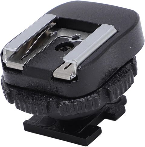Pomya Durable ABS Metal Cold Shoe Adapter | Compact MIS Converter for Multi Interface Shoe Camcorder, Compatible with HDRCX610E FDRAX100E HDRPJ660E HDRPJ790E in Kuwait