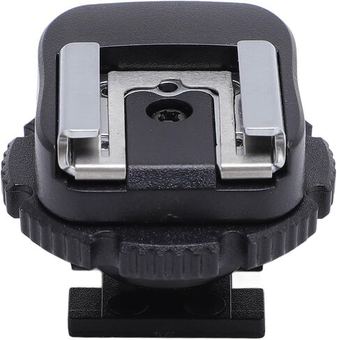 Pomya Durable ABS Metal Cold Shoe Adapter | Compact MIS Converter for Multi Interface Shoe Camcorder, Compatible with HDRCX610E FDRAX100E HDRPJ660E HDRPJ790E in Kuwait
