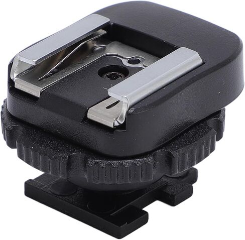 Pomya Durable ABS Metal Cold Shoe Adapter | Compact MIS Converter for Multi Interface Shoe Camcorder, Compatible with HDRCX610E FDRAX100E HDRPJ660E HDRPJ790E in Kuwait