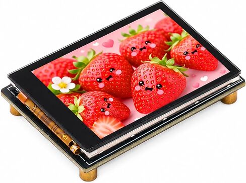 2inch IPS Capacitive Touch LCD Module, 240x320 ST7789P3 SPI Display with CST816D I2C Touch, TF Card Slot, 3.3V/5V for Raspberry Pi Pico Arduino ESP32 in Kuwait