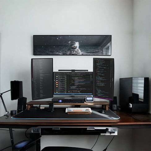 Kado 3-Pack Trio 22" Flat Screen 1920x1080 75Hz FHD Computer Monitor in Kuwait