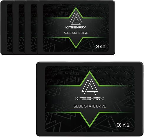 Kingshark SSD 2.5 SATA III 64GB High Performance Internal Solid State Drive for Desktop Laptop 5 Unit Package Pack [64GB(5 Packs),2.5-SATA3] in Kuwait
